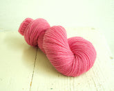 Rose color New Zealand  fingering wool - 100g./3,50 oz. - Hand knitting yarn for weaving, crochet plaids, square crochet wool - C 500 | rose-color-new-zealand-fingering-wool-100g-3-50-oz-hand-knitting-yarn-for-weaving-crochet-plaids-square-crochet-wool-c-500