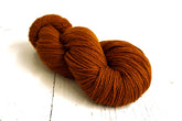 Saffron, pumpkin, cinnamon, caramel color wool yarn - 400g./14.1oz. - New Zealand fingering wool - for handknitting, weaving, making plaids | saffron-pumpkin-cinnamon-caramel-color-wool-yarn-400g-14-1oz-new-zealand-fingering-wool-for-handknitting-weaving-making-plaids