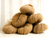 Latte brown wool yarn - 100g./3,50 oz. - New Zealand wool for hand or machine knitting, weaving plaids, cardigans, knitter gift - 650 Color | latte-brown-wool-yarn-100g-3-50-oz-new-zealand-wool-for-hand-or-machine-knitting-weaving-plaids-cardigans-knitter-gift-650-color