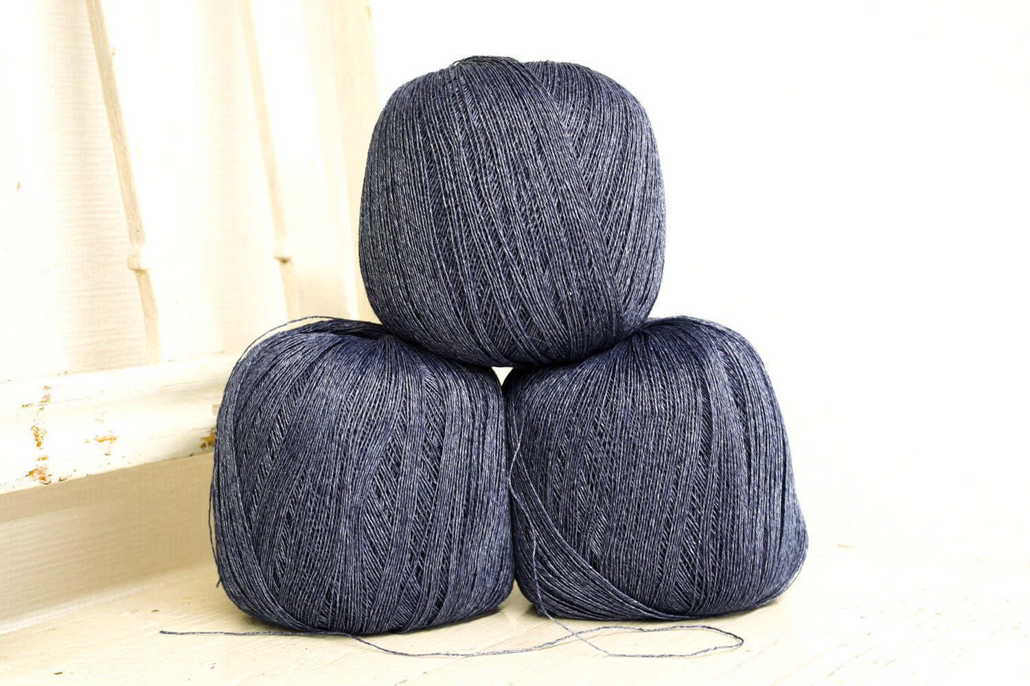 Denim blue 100% linen yarn | denim-blue-100-linen-yarn