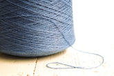 Steel blue wool cone 0,9kg/31.7oz - 100% wool yarn for weaving plaids, socks knitting, machine knitting, gift for knitter, winter wool | steel-blue-wool-cone-0-9kg-31-7oz-100-wool-yarn-for-weaving-plaids-socks-knitting-machine-knitting-gift-for-knitter-winter-wool