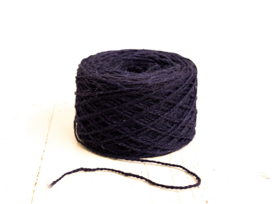 Eggplant rustic wool yarn - 100g/3,5 oz. for carpet, rug making, socks, slippers, hand knitting, crochet yarn - YarnHome | eggplant-rustic-wool-yarn-100g-3-5-oz-for-carpet-rug-making-socks-slippers-hand-knitting-crochet-yarn-yarnhome