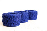 Indigo blue European rustic wool, 100g/3,5 oz. yarn for carpet, hand knitting, rug making with tufting gun, slippers crochet - Yarn Home | indigo-blue-european-rustic-wool-100g-3-5-oz-yarn-for-carpet-hand-knitting-rug-making-with-tufting-gun-slippers-crochet-yarn-home