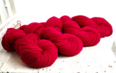 Cyclamen color New Zealand  fingering wool - 100g./3,50 oz. - Hand knitting yarn for weaving, crochet plaids, square crochet wool - C 555 | cyclamen-color-new-zealand-fingering-wool-100g-3-50-oz-hand-knitting-yarn-for-weaving-crochet-plaids-square-crochet-wool-c-555