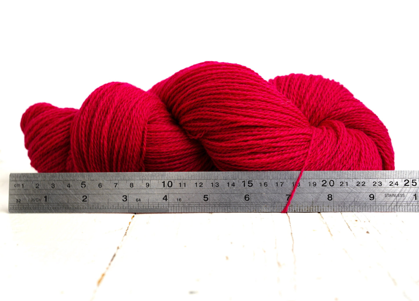 Cyclamen color New Zealand  fingering wool - 100g./3,50 oz. - Hand knitting yarn for weaving, crochet plaids, square crochet wool - C 555 | cyclamen-color-new-zealand-fingering-wool-100g-3-50-oz-hand-knitting-yarn-for-weaving-crochet-plaids-square-crochet-wool-c-555