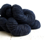 Denim blue wool yarn - 100g./3,50 oz. - New Zealand wool for hand or machine knitting, weaving plaids, cardigans, knitter gift - 270 Color | denim-blue-wool-yarn-100g-3-50-oz-new-zealand-wool-for-hand-or-machine-knitting-weaving-plaids-cardigans-knitter-gift-270-color