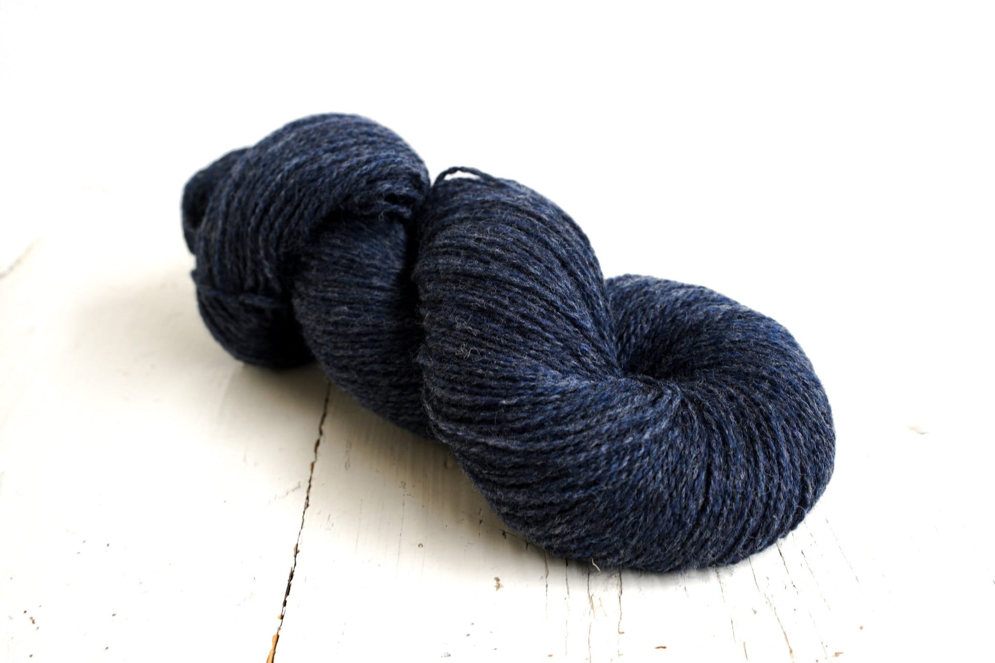 Denim blue wool yarn - 100g./3,50 oz. - New Zealand wool for hand or machine knitting, weaving plaids, cardigans, knitter gift - 270 Color | denim-blue-wool-yarn-100g-3-50-oz-new-zealand-wool-for-hand-or-machine-knitting-weaving-plaids-cardigans-knitter-gift-270-color