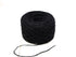 Black European rustic wool yarn - 100g/3.5oz. - for carpet, hand knitting, tufting, slippers crocheting, winter warm wool | black-european-rustic-wool-yarn-100g-3-5oz-for-carpet-hand-knitting-tufting-slippers-crocheting-winter-warm-wool