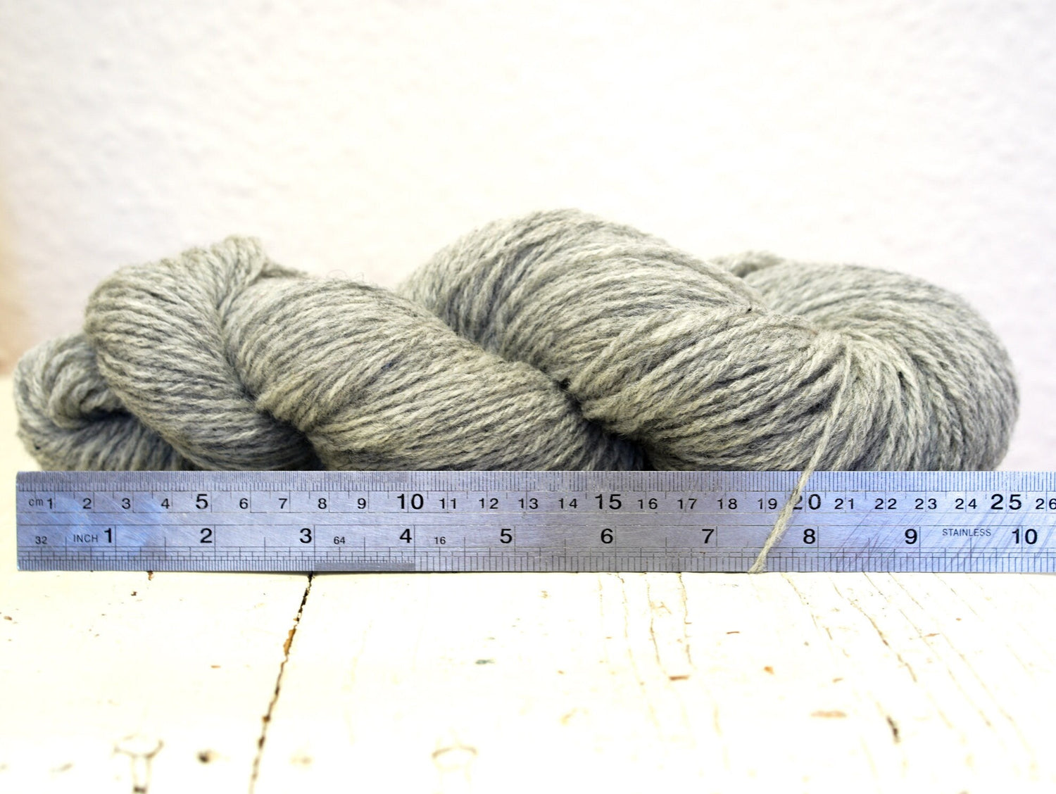 Light grey melange merino and suffolk wool yarn blend 100g/3,5oz sport yarn for hand knitting, fine wool for outerwear, weaving, crochet | light-grey-melange-merino-and-suffolk-wool-yarn-blend-100g-3-5oz-sport-yarn-for-hand-knitting-fine-wool-for-outerwear-weaving-crochet